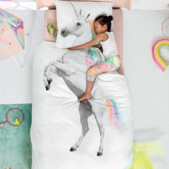 SNURK Unicorn Duvet Cover Set - Picture 1 of 2